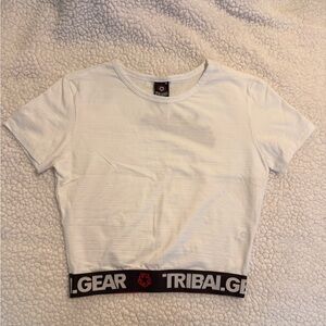 Tribal White Streetwear Tee
